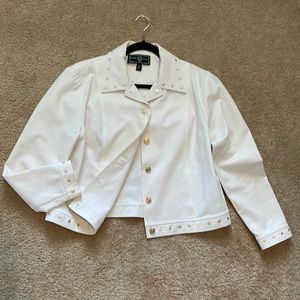 St. John White Jacket